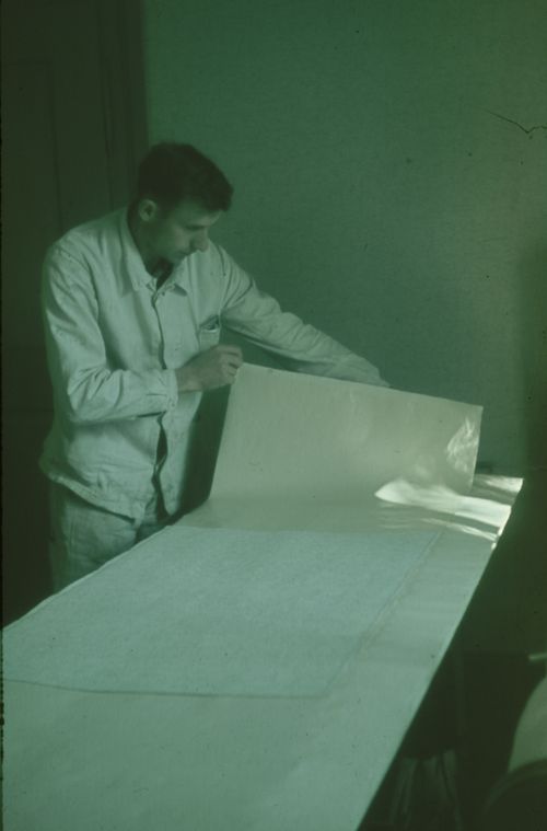 Fotografie, Berufsbild Tapezierer