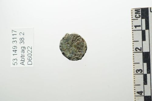 Münze, Aes 4, Constans oder Constantius II.