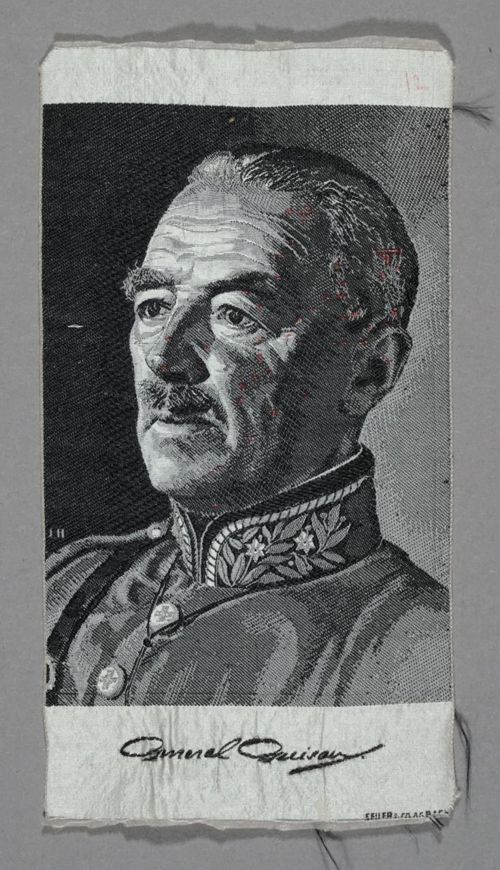 Seidenbild "General Guisan"