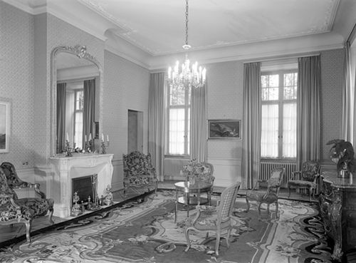 Fotografie, Sissach, Schloss Ebenrain, Balkonzimmer