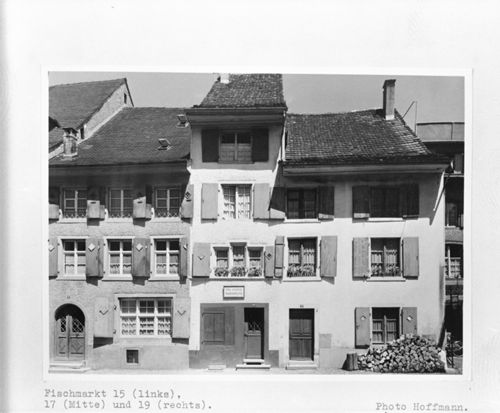 Fotografie, Liestal, Fischmarkt 15, 17, 19