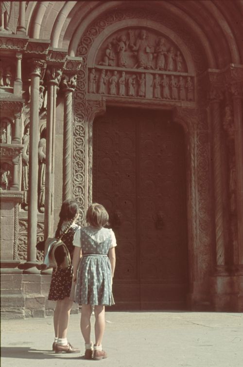 Fotografie, Basel, Münster, Galluspforte