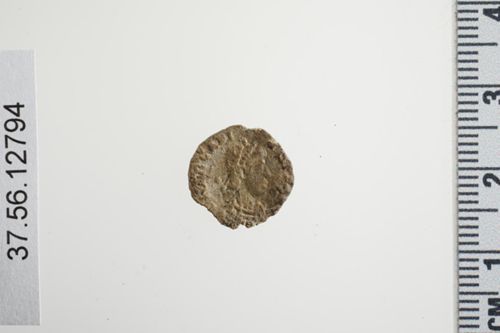 Münze, AE4, Arcadius