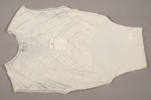 Kurzes Unterhemd, breite Träger, mit Karomuster, für Damen