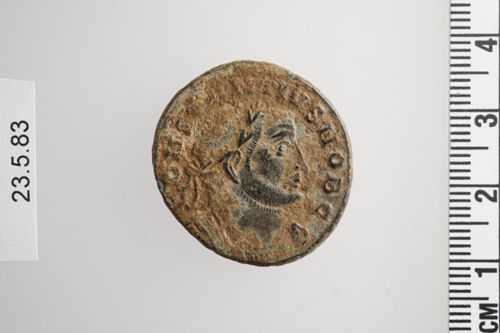 Münze, Nummus, für Constantius Chlorus Caesar
