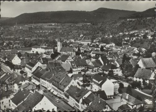 Fotografie, Dorfansicht Sissach