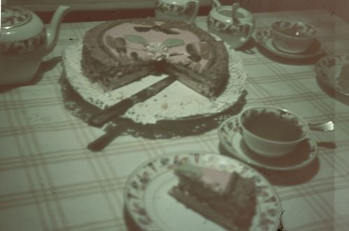 Fotografie, gluschtige Torte zum Nachmittagstee