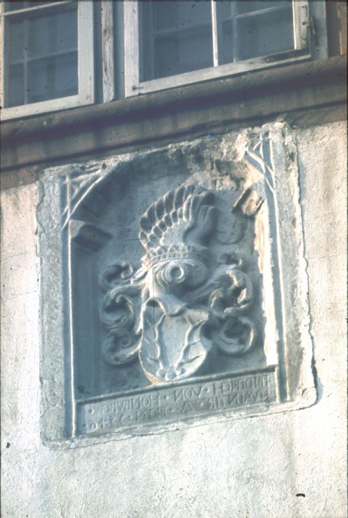 Fotografie, Buus, Wappenrelief