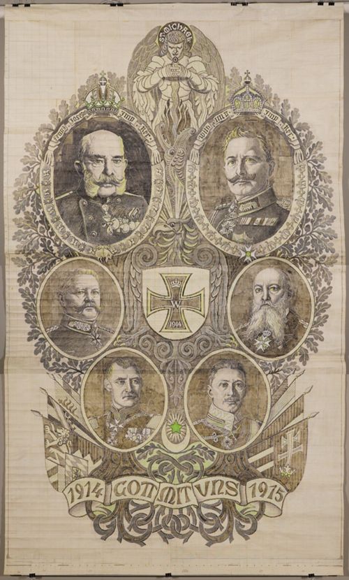 Webpatrone "Gott mit uns 1914-1915"