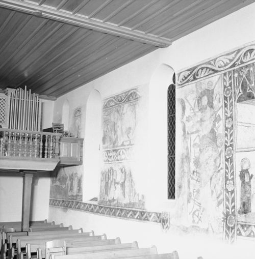 Fotografie, Ormalingen, Kirche, Fresken