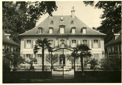 Fotografie, Sissach, Schloss Ebenrain, Ehrenhof