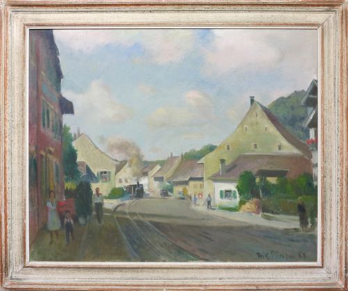 Pümpin, Fritz - Malerei, Waldenburgerli in Oberdorf