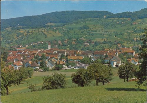 Fotografie, Dorfansicht Sissach