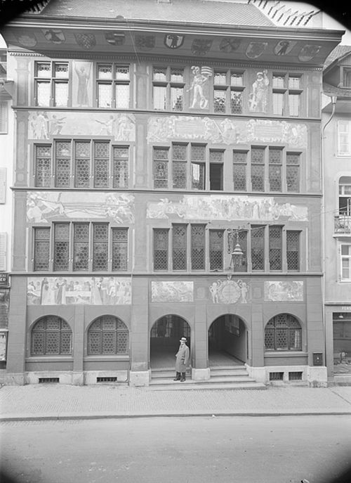 Fotografie, Liestal, Rathaus Vorderfassade nach Umbau
