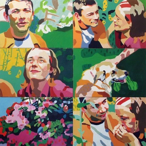 Ingold Fisch, Georgine - Malerei, Love/April