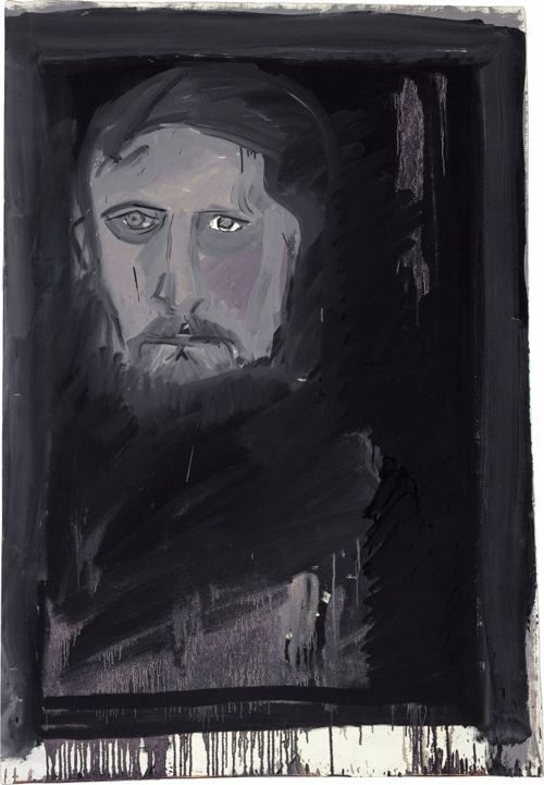 Hasenböhler, Niklaus - Malerei, Selbstportrait (Selbstporträt Niklaus Hasenböhler)