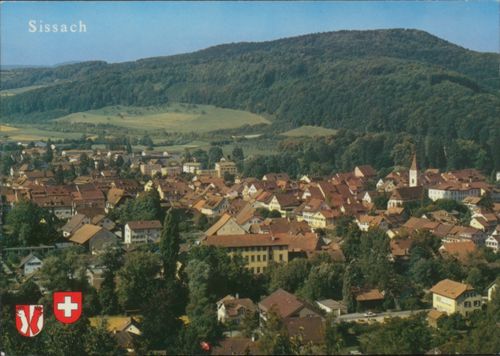 Fotografie, Dorfansicht Sissach
