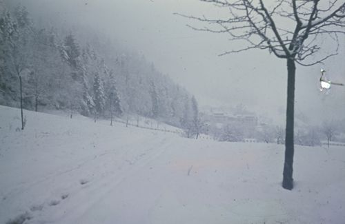 Fotografie, Winterweg zur Farnsburg