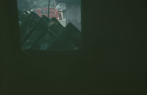 Fotografie, Liestal, Brand der Sägemühle