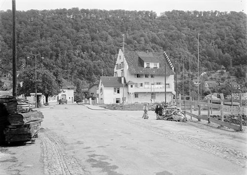 Fotografie, Liestal; alte Kaserne am Gestadeckplatz