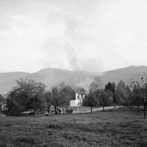 Fotografie, Liestal, Abbruch Munzachhof