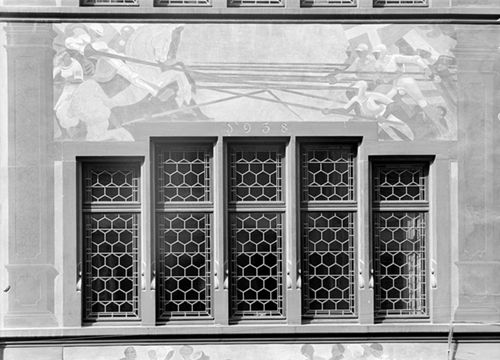 Fotografie, Liestal, Fassade Rathaus nach Umbau