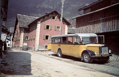Fotografie, Hotel Post Hinterrhein