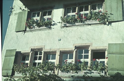 Fotografie, Ziefen, Kirchgasse, Haus Thommen