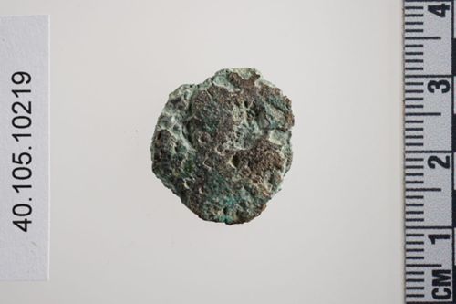 Münze, Antoninian oder AE2, 3.-4. Jh.