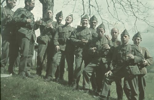 Fotografie, Liestal, Banntag, Böpperli, Teilnehmer in Uniform