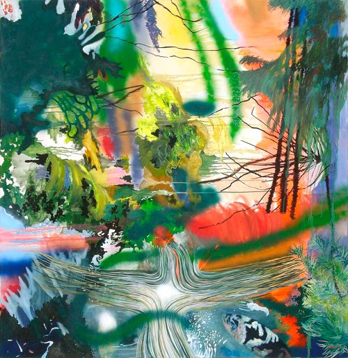Morin, Geneviève - Malerei, Disco Jungle
