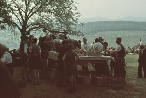 Fotografie, Liestal, Banntag, Znünihalt "Böpperli"