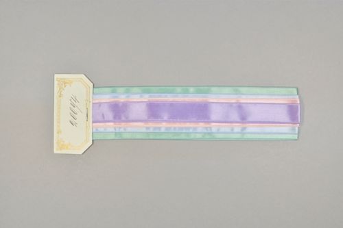 Seidenband, Dekorband