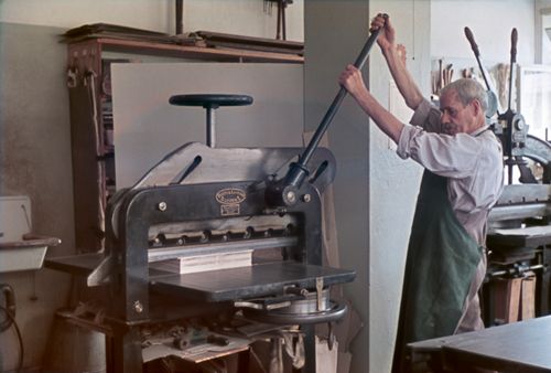 Fotografie, Berufsbild Buchbinder