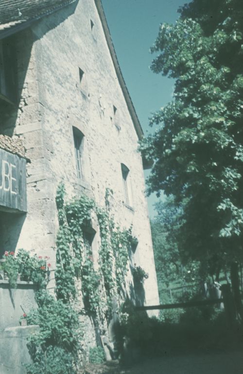 Fotografie, Nusshof, Hausfassade