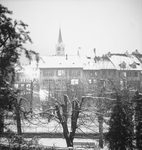 Fotografie, Liestal, Altstadt im Winter