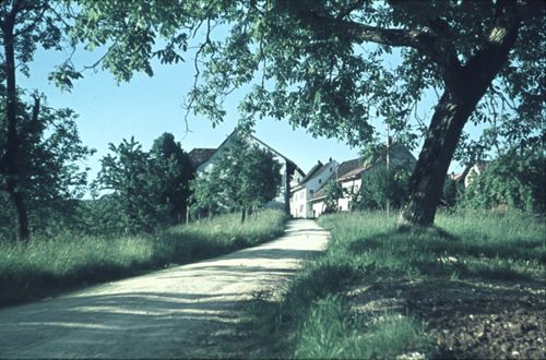Fotografie, Ramlinsburg, Dorfeingang