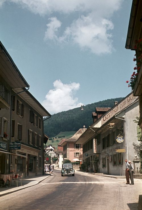Fotografie, Langenbruck, Hauptstrasse
