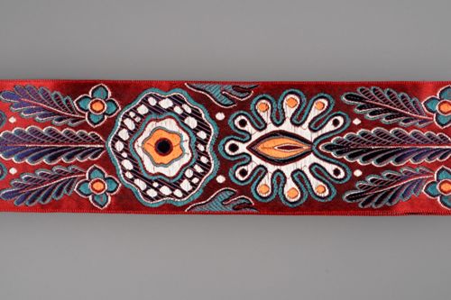 Seidenband, Dekorband