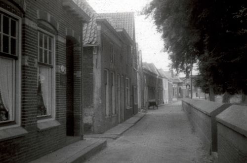 Fotografie, Häuserzeile in den Niederlanden