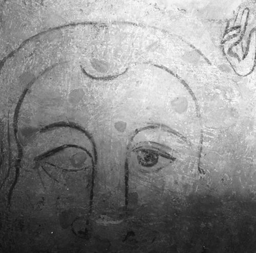 Fotografie, Freskendetail in Kirche