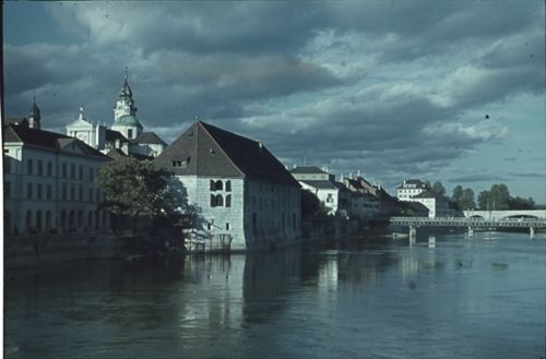 Fotografie, Solothurn, Blick von der Wengibrücke