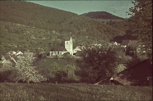 Fotografie, Ziefen mit Kirche