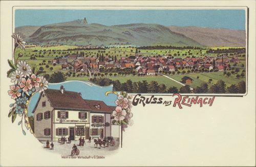 Fotografie, Dorfansichten Reinach