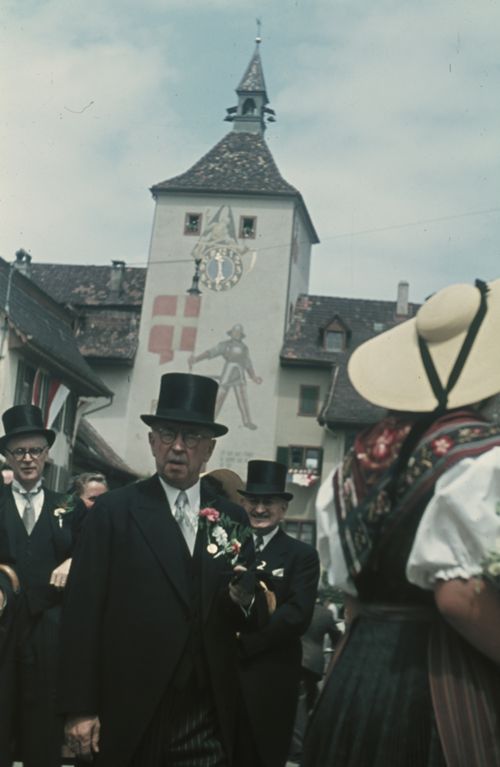 Fotografie, Liestal, 450-Jahrfeier, Honoratioren