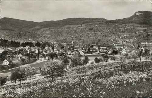 Fotografie, Dorfansicht Sissach