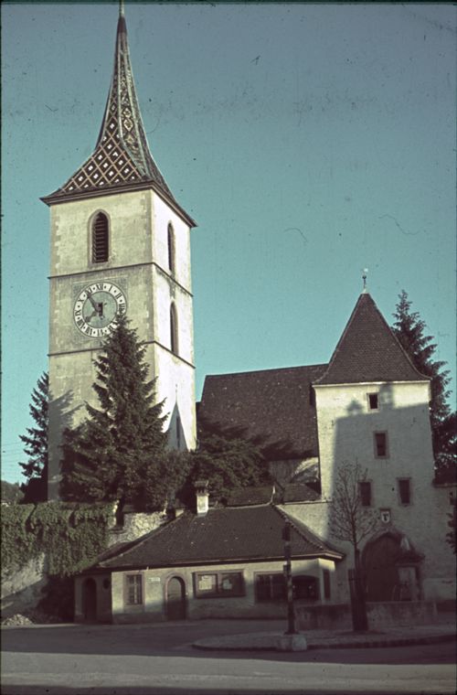 Fotografie, Muttenz, Kirche St. Arbogast