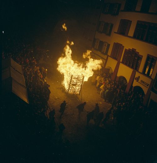 Fotografie, Liestal, Chienbäseumzug Rathausstrasse