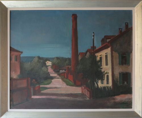 Bolens, Ernest - Malerei, Ziegelei Oberwil