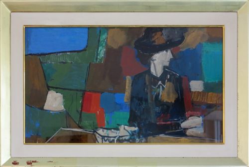 Düblin, Jacques - Malerei, Von Farben umgeben